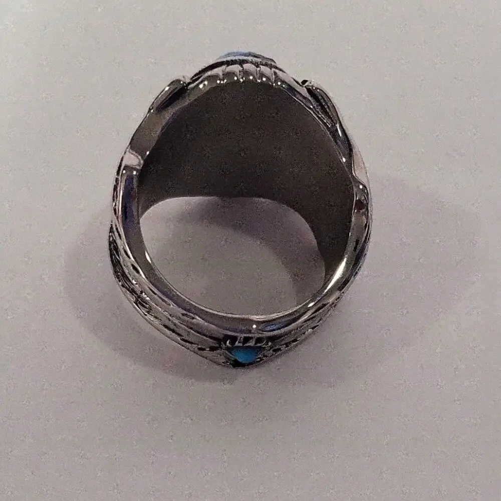 Eagle Statement Handmade Men's Ring Size 9 1/2 NWT